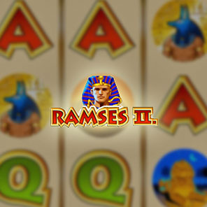 В однорукого бандита Ramses 2 мы играем без скачивания без смс онлайн без регистрации бесплатно в демо