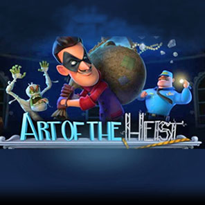 В симулятор видеослота Art of the Heist можно сыграть без регистрации онлайн без смс бесплатно без скачивания в демо варианте