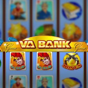В азартный игровой аппарат Va-bank можно играть онлайн бесплатно без регистрации без скачивания без смс в варианте демо