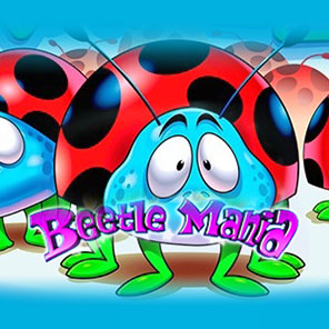 В автомат Beetle Mania можно играть без скачивания без регистрации без смс бесплатно онлайн в демо