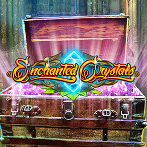 В симулятор игрового аппарата Enchanted Crystals можно играть без регистрации онлайн бесплатно без скачивания без смс в демо версии