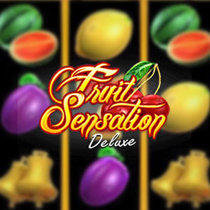 В эмулятор игрового автомата Fruit Sensation Deluxe можно играть без скачивания онлайн без смс без регистрации бесплатно в демо вариации