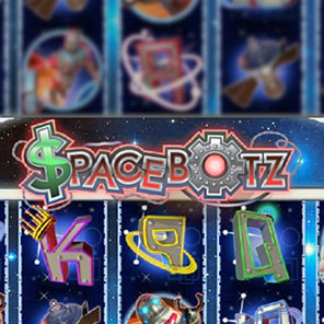 В однорукого бандита Space Botz можно поиграть онлайн без регистрации без скачивания бесплатно без смс в варианте демо